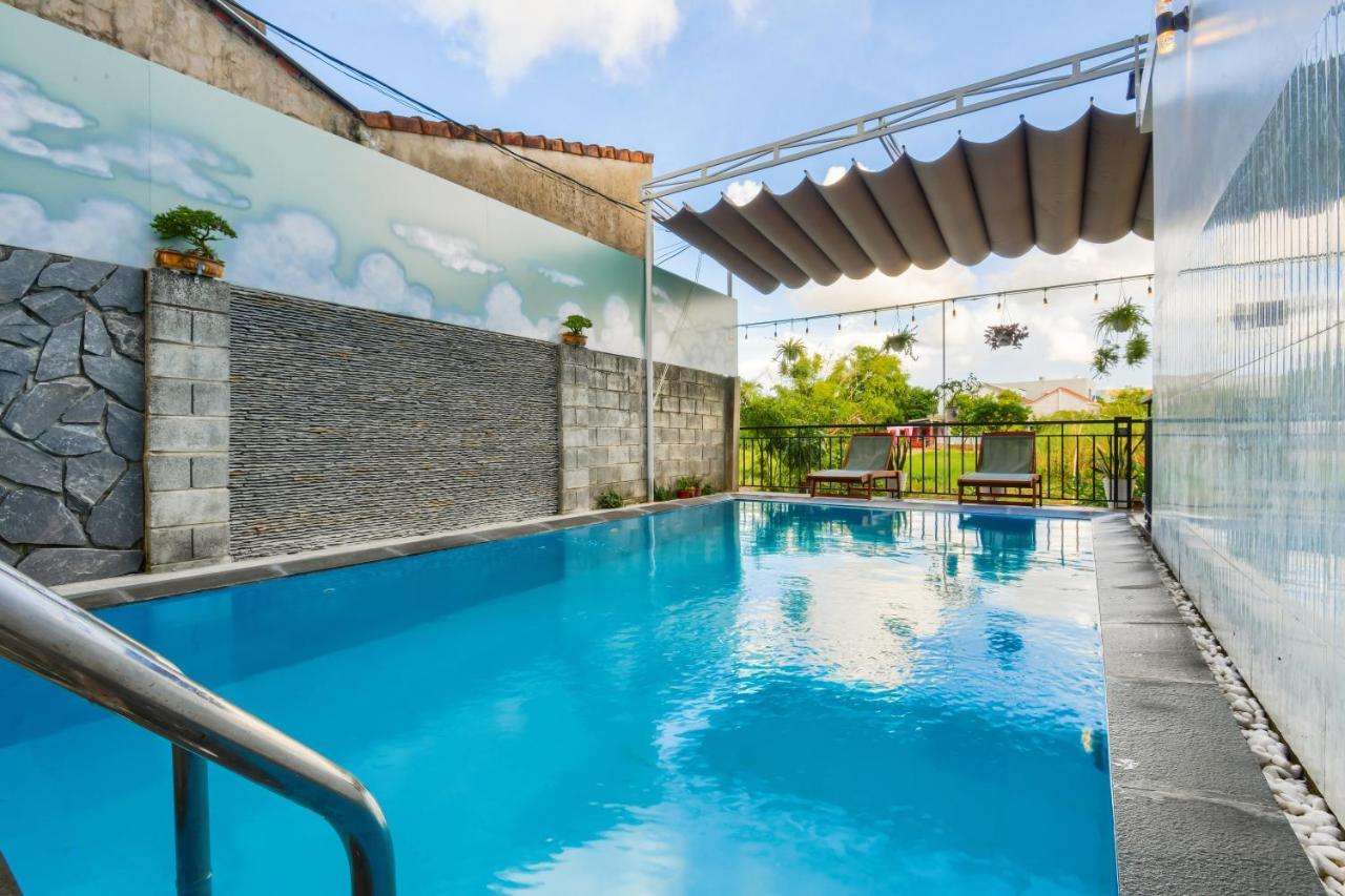 Gió Chiều Homestay - Thôn quê 2 mặt sông có bể bơi Hoi An Exterior foto