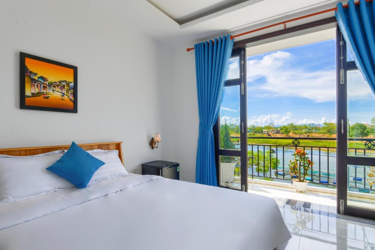 Gió Chiều Homestay - Thôn quê 2 mặt sông có bể bơi Hoi An Exterior foto