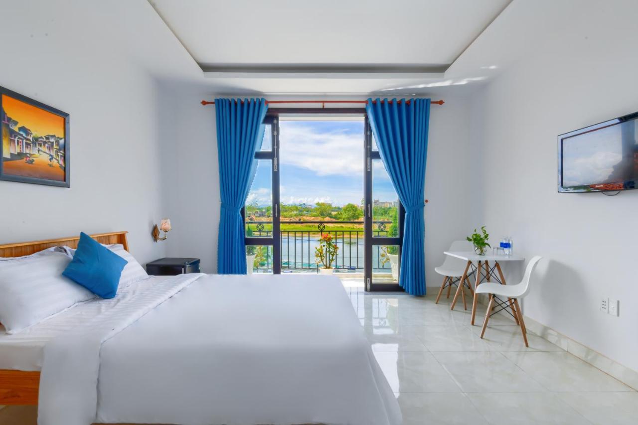 Gió Chiều Homestay - Thôn quê 2 mặt sông có bể bơi Hoi An Exterior foto