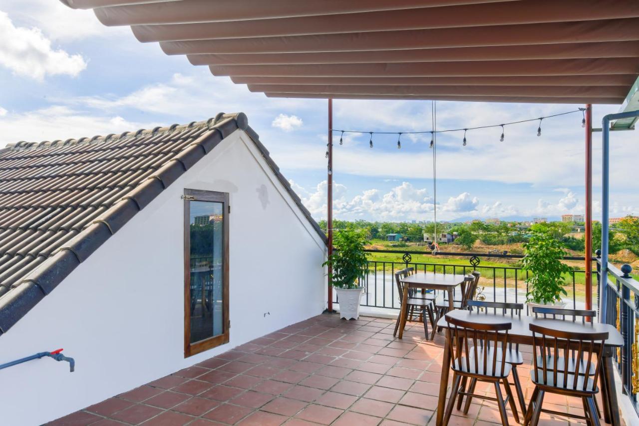 Gió Chiều Homestay - Thôn quê 2 mặt sông có bể bơi Hoi An Exterior foto